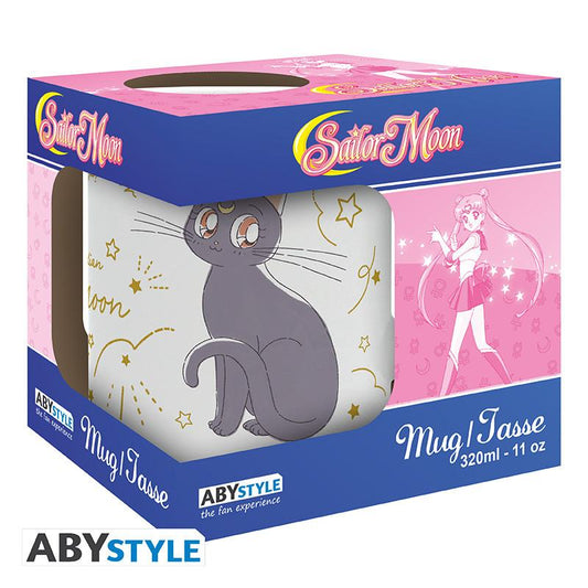 SAILOR MOON LUNA & ARTEMIS CATS MUG