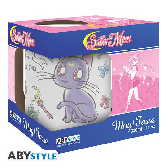 SAILOR MOON LUNA & ARTEMIS CHIBI MUG