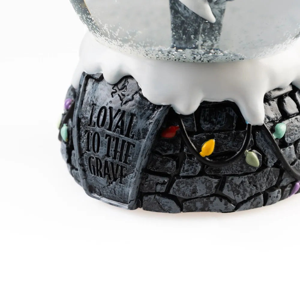 THE NIGHTMARE BEFORE CHRISTMAS ZERO SNOWGLOBE