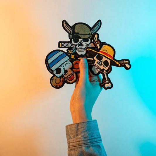 ONE PIECE NETFLIX PATCHES SET