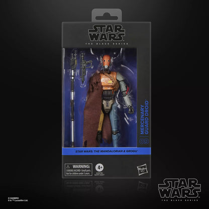 STAR WARS BLACK SERIES MANDALORIAN AND GROGU MERCENARY GUARD DROID ACTION FIGURE