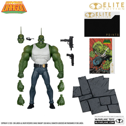 MCFARLANE ELITE EDITION  SAVAGE DRAGON  ACTION FIGURE
