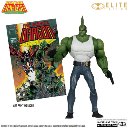 MCFARLANE ELITE EDITION  SAVAGE DRAGON  ACTION FIGURE