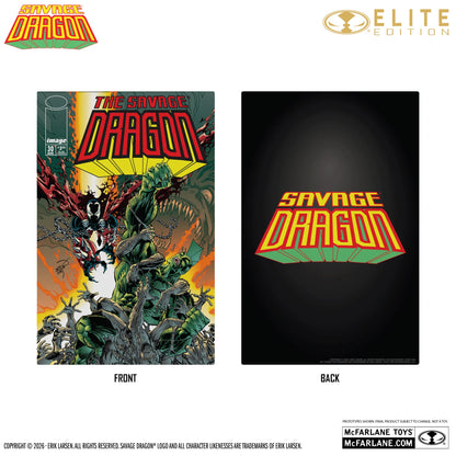 MCFARLANE ELITE EDITION  SAVAGE DRAGON  ACTION FIGURE
