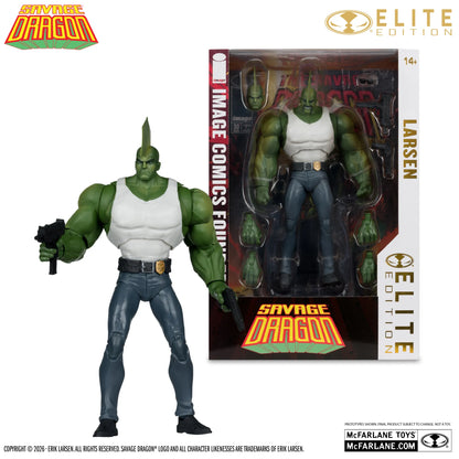 MCFARLANE ELITE EDITION  SAVAGE DRAGON  ACTION FIGURE