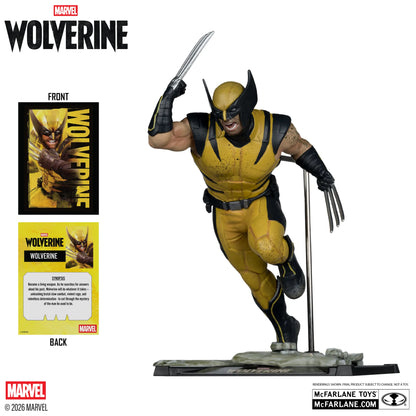 MARVEL GAMES COLLECTION 1:10 WOLVERINE THE GAME FIGURE