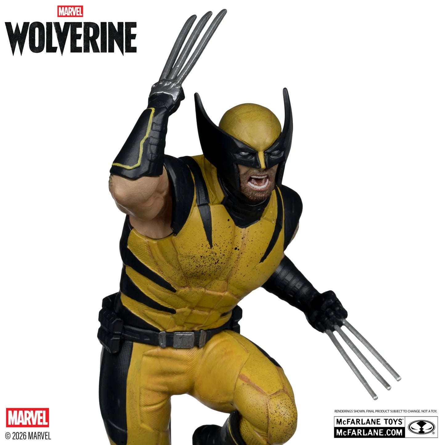 MARVEL GAMES COLLECTION 1:10 WOLVERINE THE GAME FIGURE