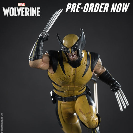MARVEL GAMES COLLECTION 1:10 WOLVERINE THE GAME FIGURE