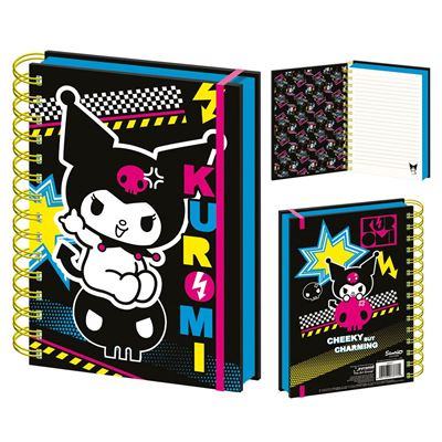 SANRIO KUROMI PUNK VIBES WIRO NOTEBOOK