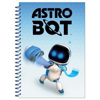 ASTRO BOT STICKERS & WIRO NOTEBOOK