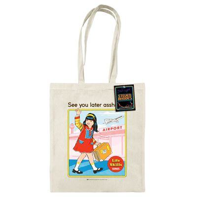STEVEN RHODES SEE YOU LATER TOTE BAG