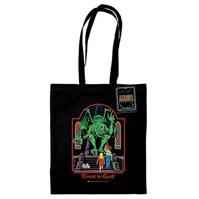 STEVEN RHODES TRUST IN GOD TOTE BAG