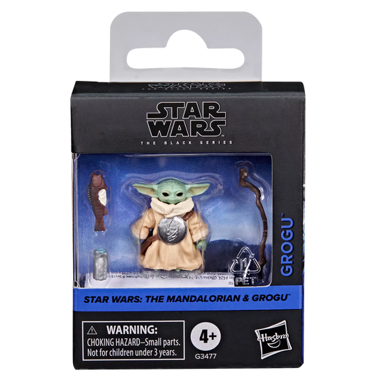 STAR WARS BLACK SERIES MANDALORIAN AND GROGU GROGU ACTION FIGURE