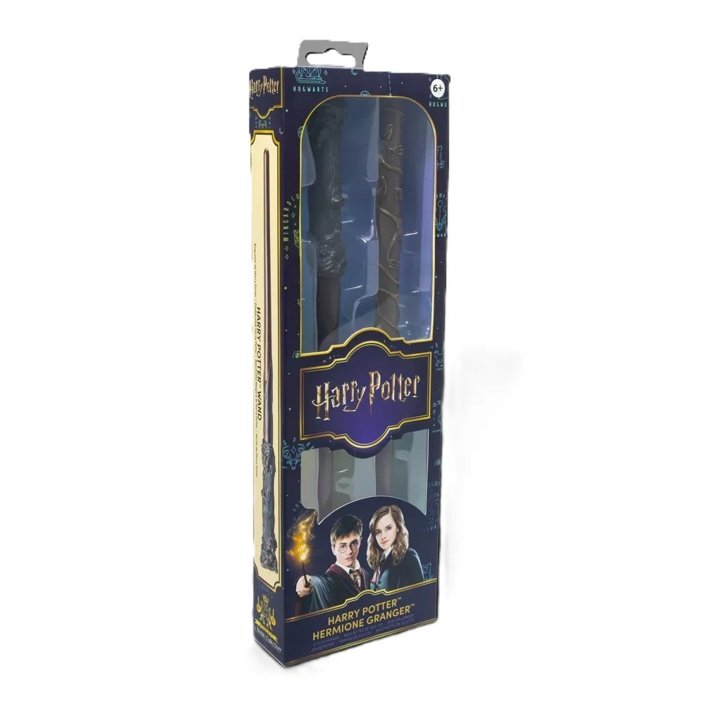 HARRY POTTER AND HERMIONE GRANGER WANDS SET (2)