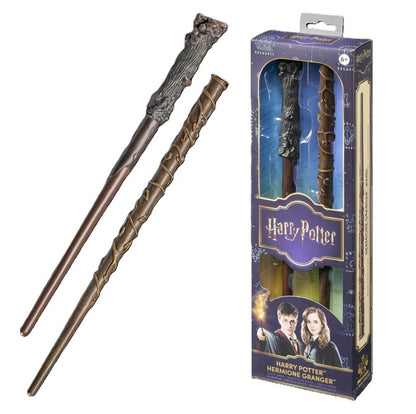 HARRY POTTER AND HERMIONE GRANGER WANDS SET (2)