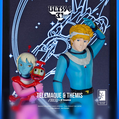 ULYSSE 31 TELEMACHUS & THEMIS NEON FIGURE
