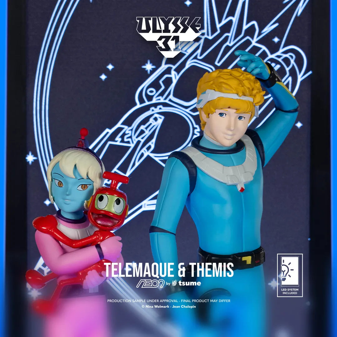 ULYSSE 31 TELEMACHUS & THEMIS NEON FIGURE