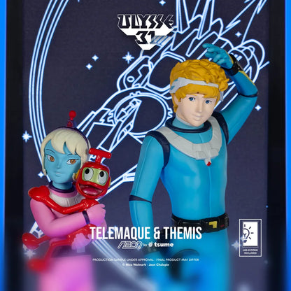 ULYSSE 31 TELEMACHUS & THEMIS NEON FIGURE