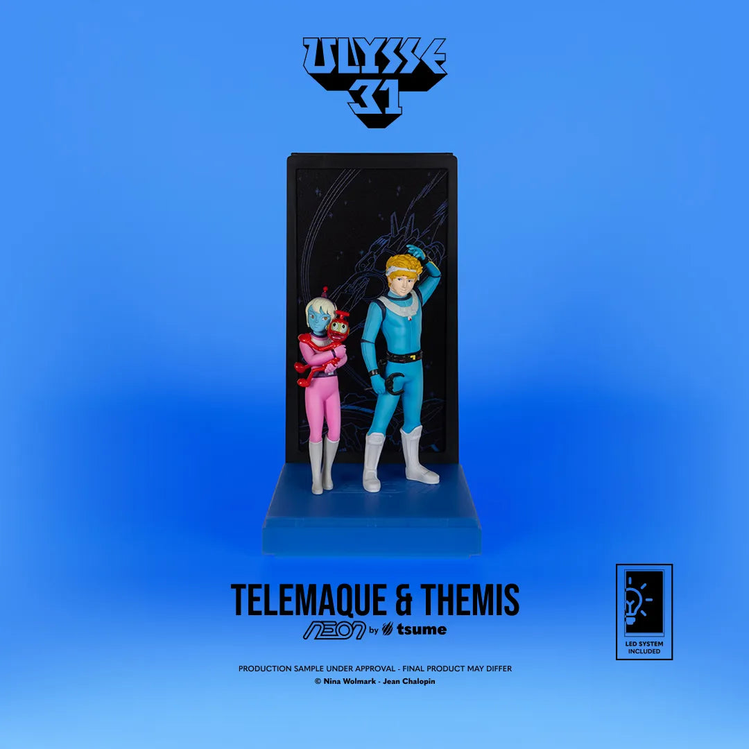 ULYSSE 31 TELEMACHUS & THEMIS NEON FIGURE