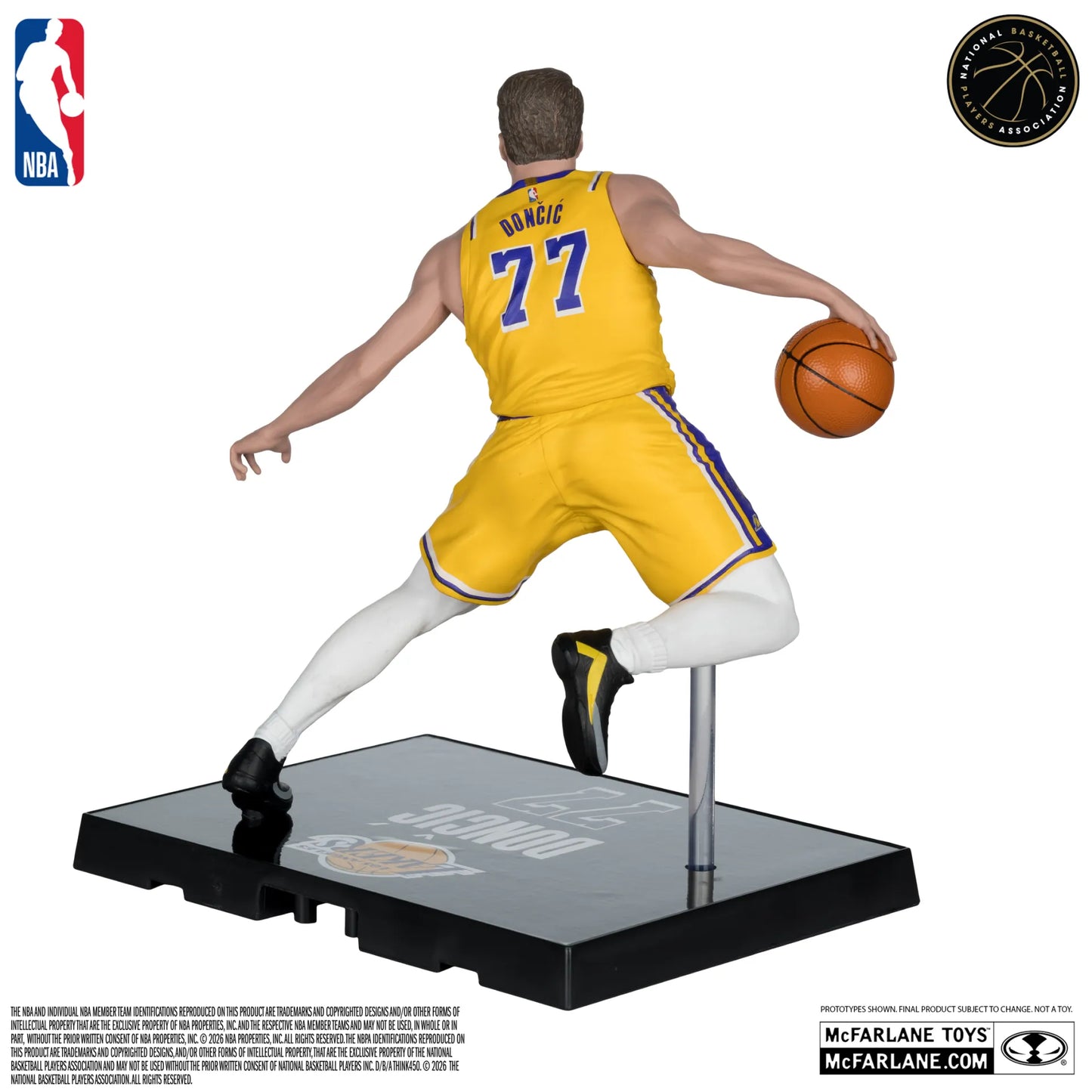NBA  SPORTSPICKS LUKA DONCIC (LA LAKERS) POSED FIGURES
