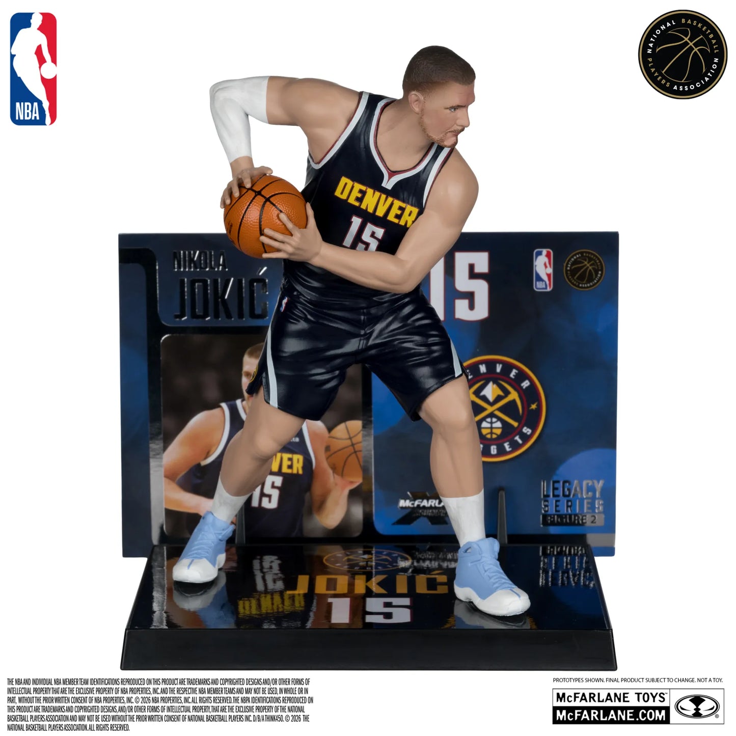 NBA SPORTSPICKS NIKOLA JOKIC (DENVER NUGGETS) POSED FIGURE
