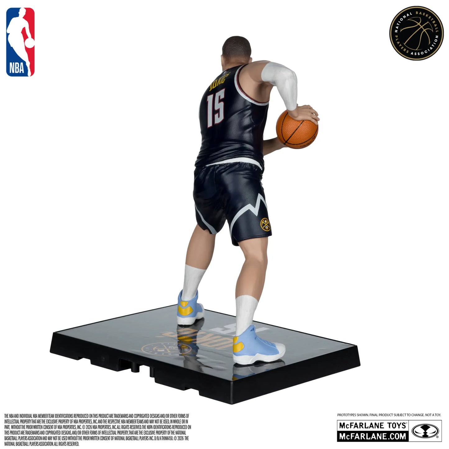NBA SPORTSPICKS NIKOLA JOKIC (DENVER NUGGETS) POSED FIGURE