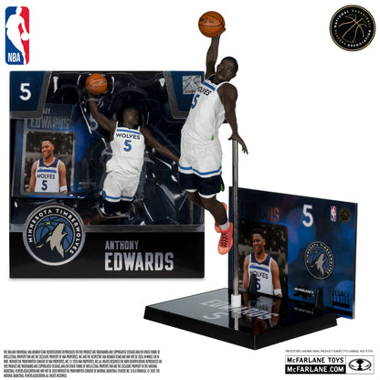NBA SPORTSPICKS ANTHONY EDWARDS (MINNESOTA TIMBERWOLVES) POSED FIGURE