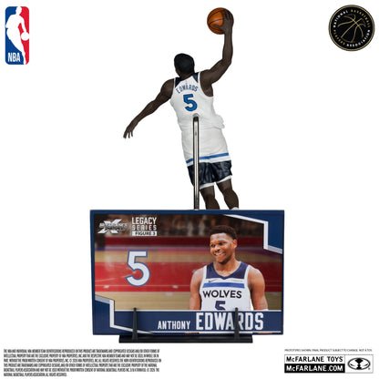 NBA SPORTSPICKS ANTHONY EDWARDS (MINNESOTA TIMBERWOLVES) POSED FIGURE
