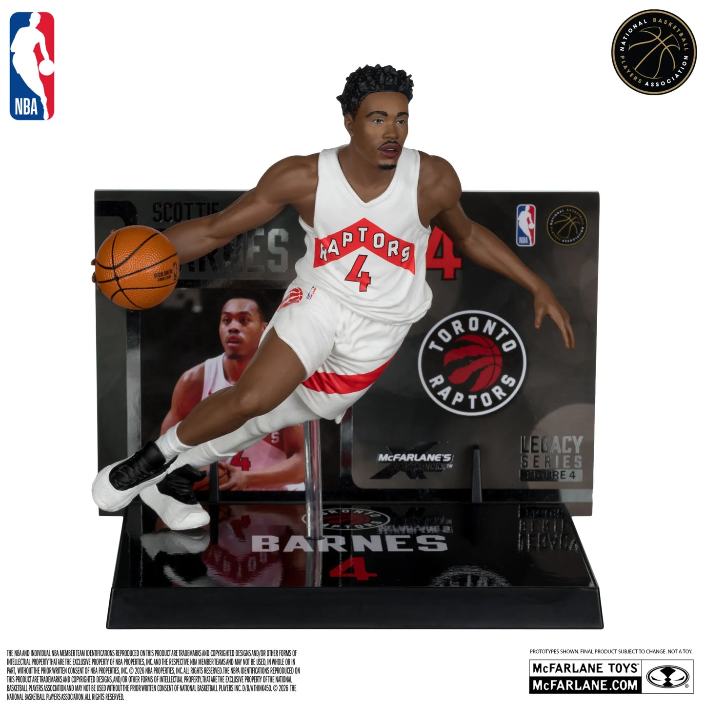 NBA SPORTSPICKS SCOTTIE BARNES (TORONTO RAPTORS) POSED FIGURE