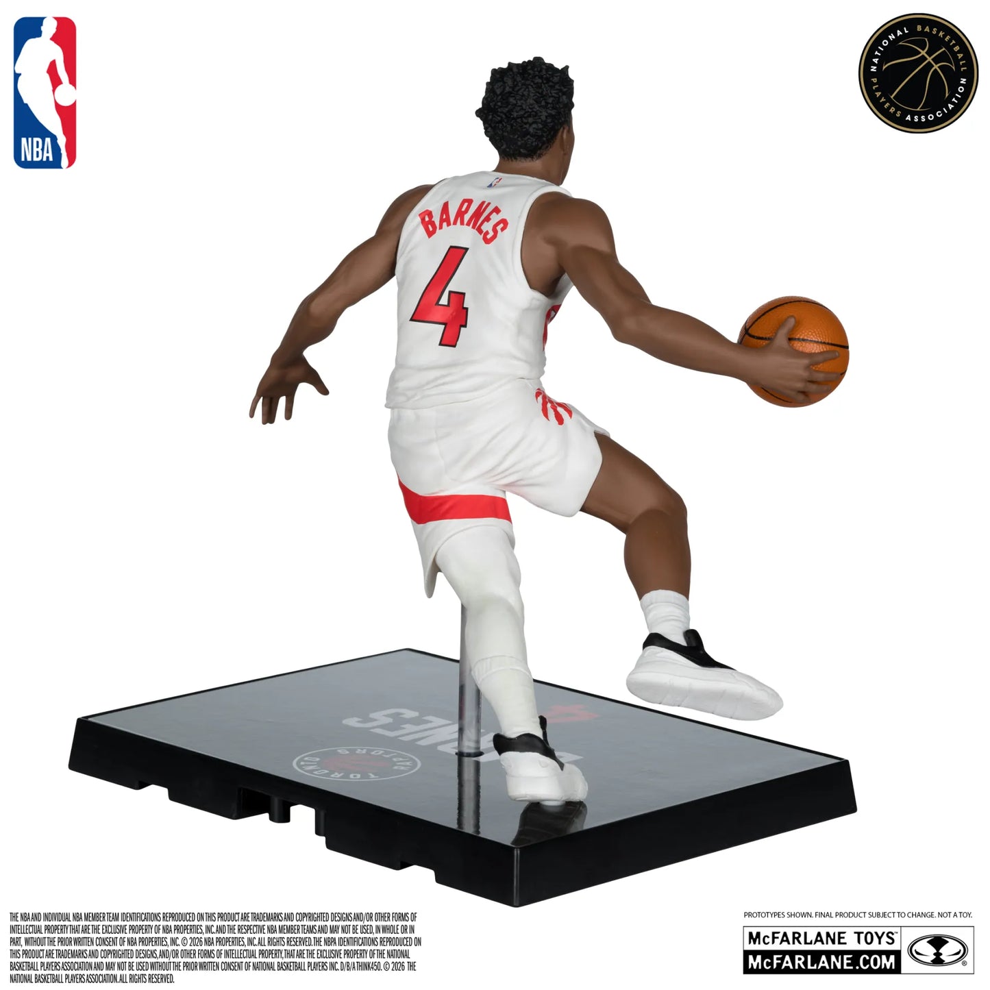NBA SPORTSPICKS SCOTTIE BARNES (TORONTO RAPTORS) POSED FIGURE