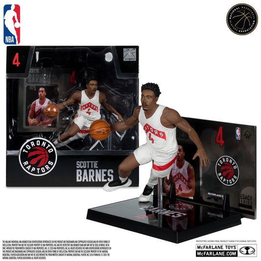 NBA SPORTSPICKS SCOTTIE BARNES (TORONTO RAPTORS) POSED FIGURE