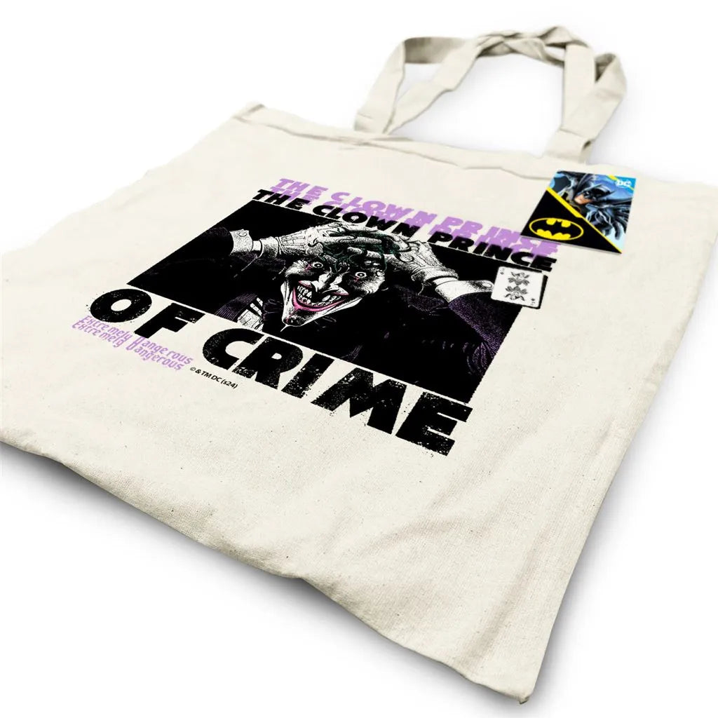 BATMAN THE CLOWN PRINCE TOTE BAG