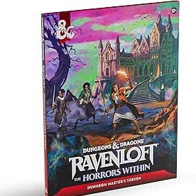 DUNGEONS & DRAGONS RAVENLOFT THE HORROR WITHIN DUNGEON MASTER SCREEN ENGLISH ED