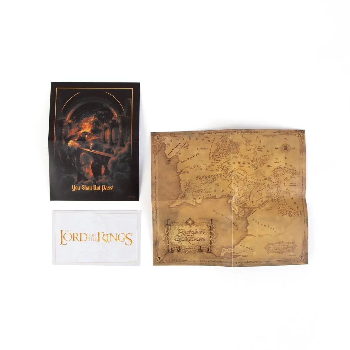 THE LORD OF THE RINGS WALLET & KEYCHAIN GIFT SET
