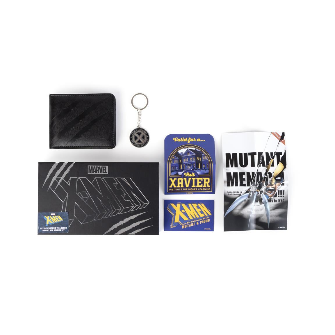 X-MAN WALLET & KEYCHAIN GIFT SET