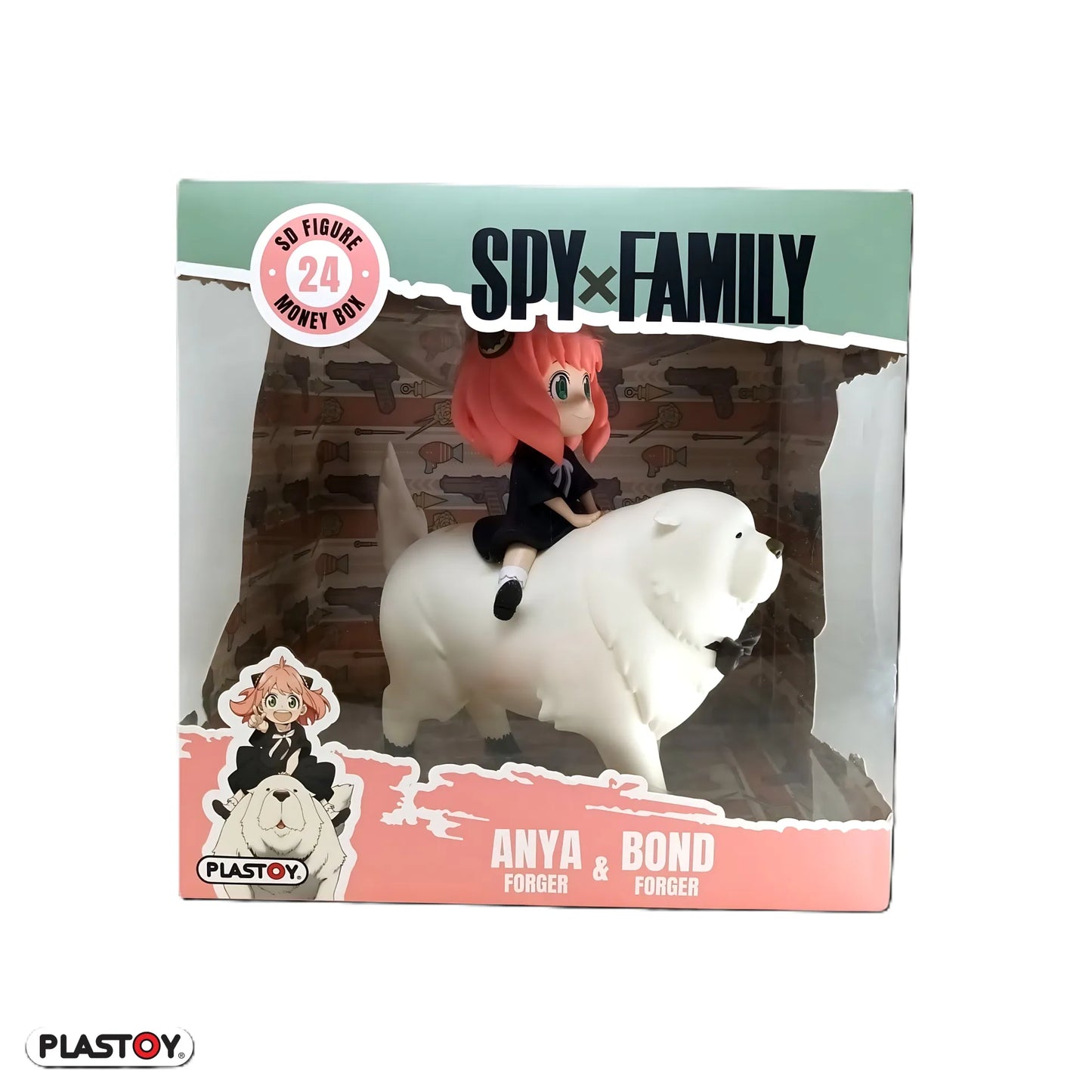SPY X FAMILY ANYA FORGER & BOND FORGER MONEY BOX