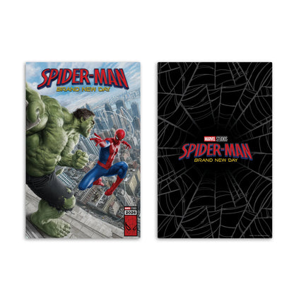 MARVEL STUDIOS COLL 1:6 WV1 SPIDER-MAN BRAND NEW DAY SAVAGE HULK FIGURE