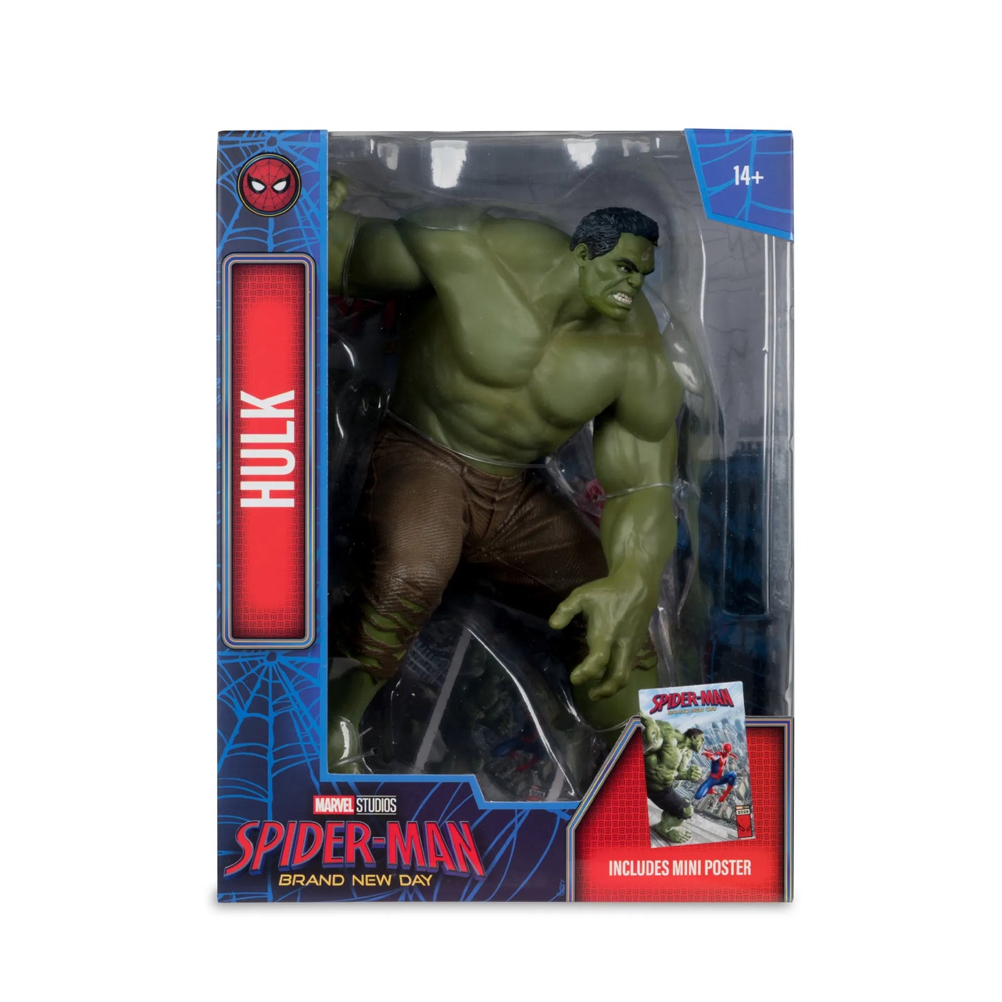 MARVEL STUDIOS COLL 1:6 WV1 SPIDER-MAN BRAND NEW DAY SAVAGE HULK FIGURE