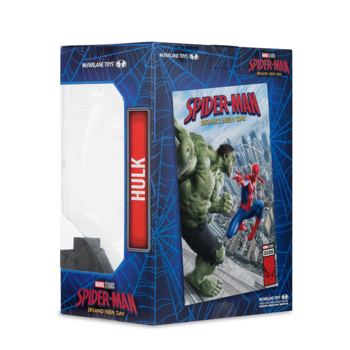 MARVEL STUDIOS COLL 1:6 WV1 SPIDER-MAN BRAND NEW DAY SAVAGE HULK FIGURE