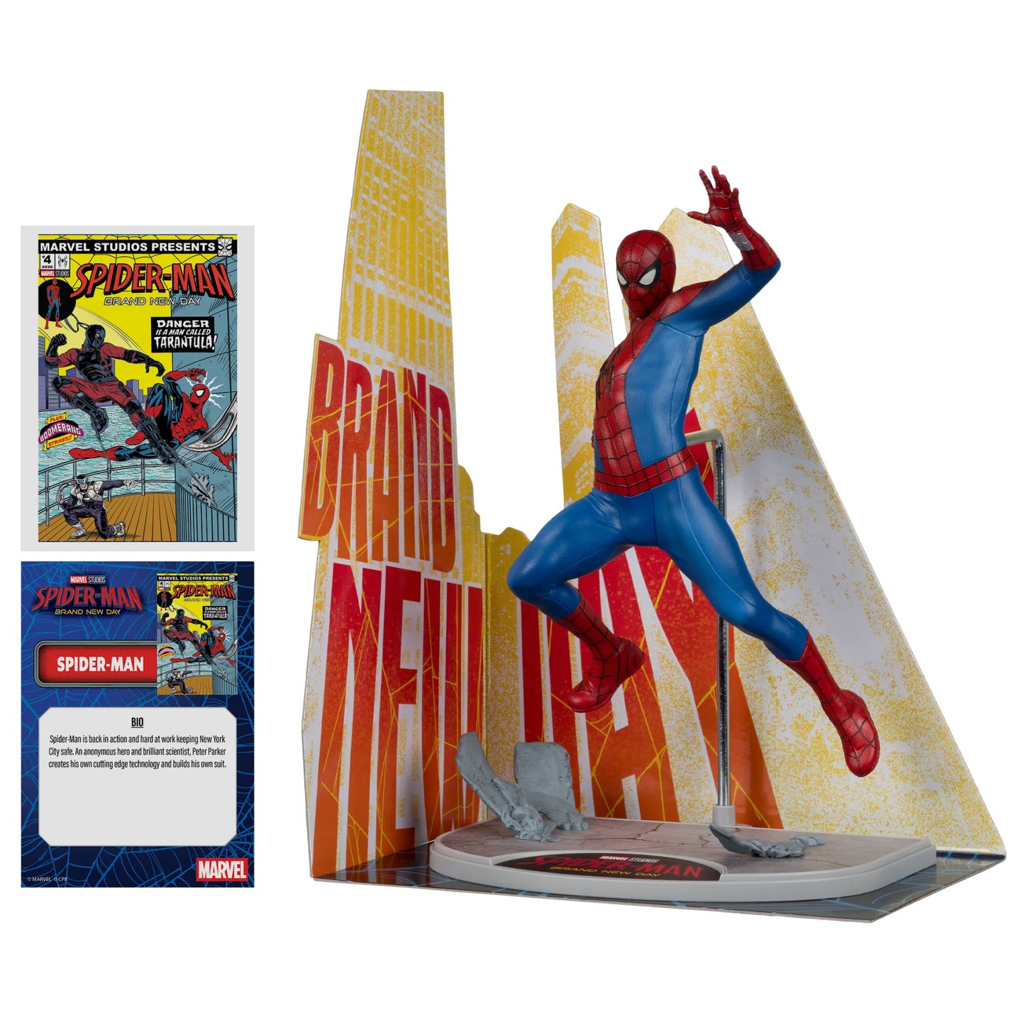 MARVEL STUDIOS COLL 1:6 WV1 SPIDER-MAN BRAND NEW DAY SPIDER-MAN FIGURE