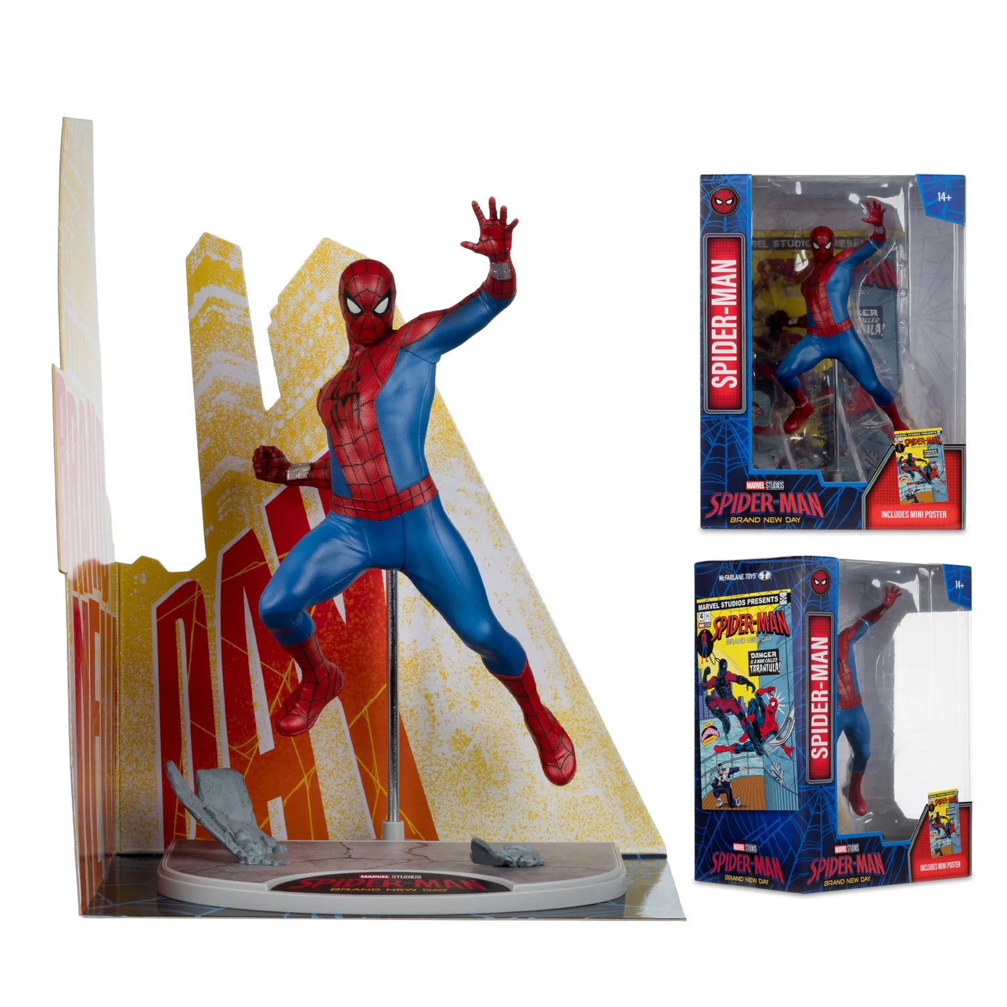 MARVEL STUDIOS COLL 1:6 WV1 SPIDER-MAN BRAND NEW DAY SPIDER-MAN FIGURE