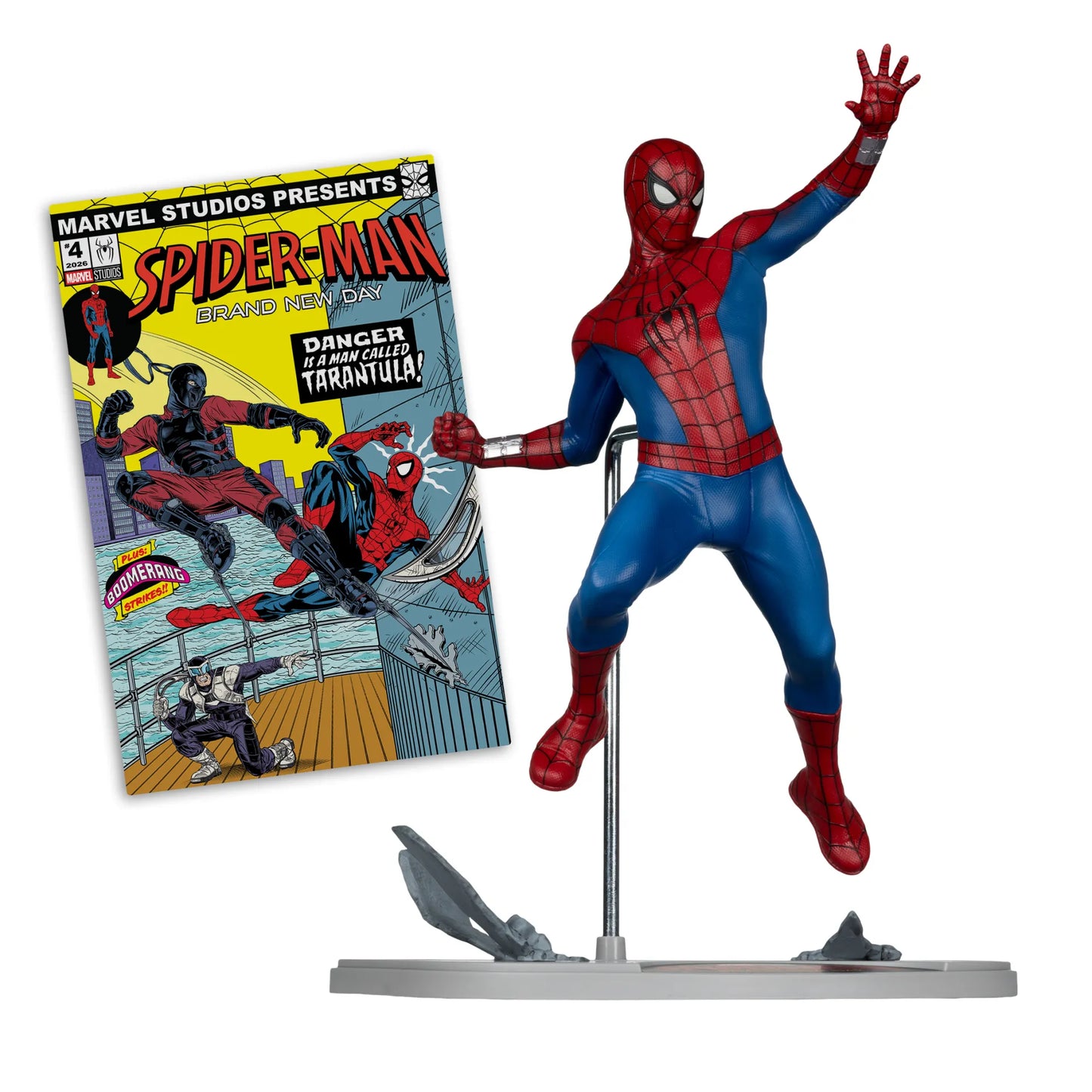 MARVEL STUDIOS COLL 1:6 WV1 SPIDER-MAN BRAND NEW DAY SPIDER-MAN FIGURE