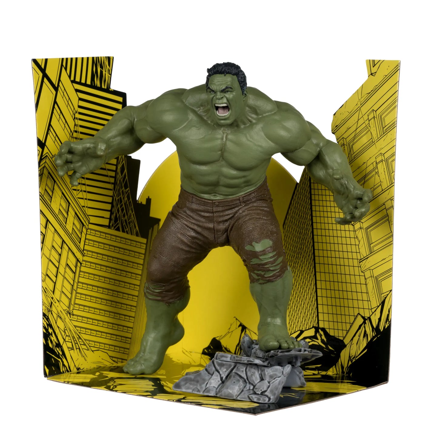 MARVEL STUDIOS COLL 1:10 WV1 SPIDER-MAN BRAND NEW DAY SAVAGE HULK FIGURE