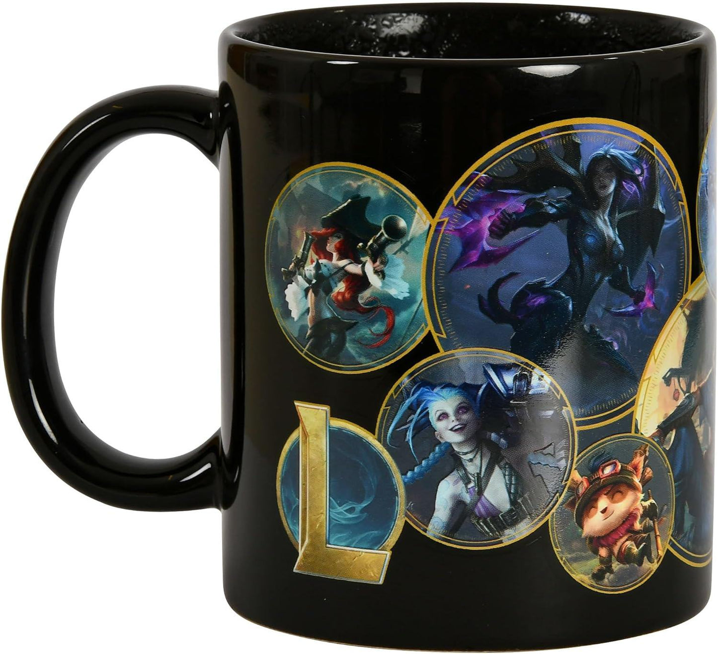LEAGUE OF LEGENDS CHAMPIONS HEAT CHANGE MUG