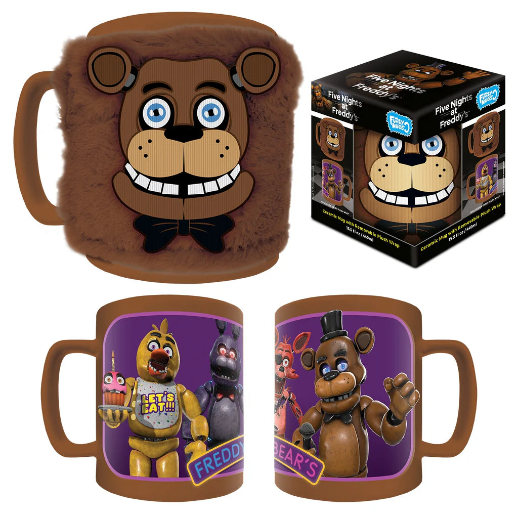 FIVE NIGHTS AT FREDDY'S FREDDY & FRIENDS FUZZY MUG