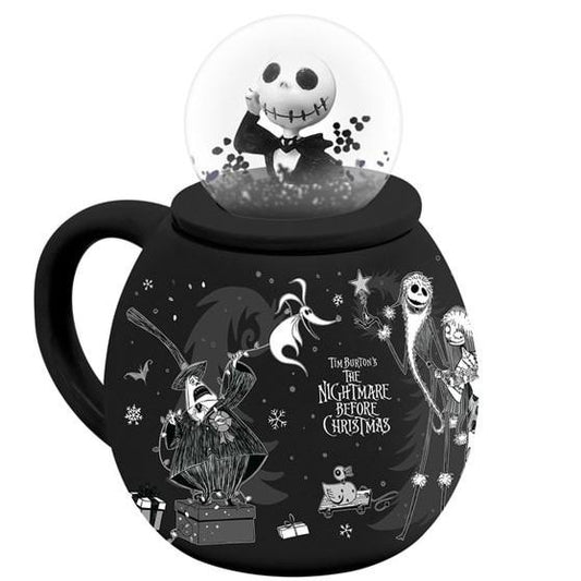 NIGHTMARE BEFORE CHRISTMAS CELEBRATE SNOWGLOBE MUG