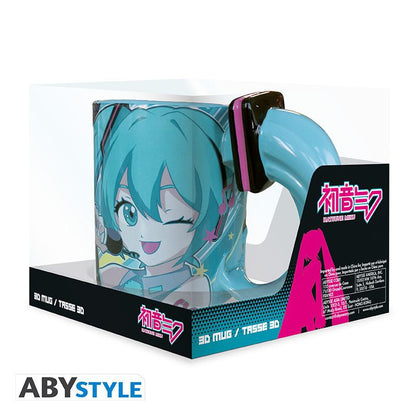 HATSUNE MIKU 3D HANDLE MUG