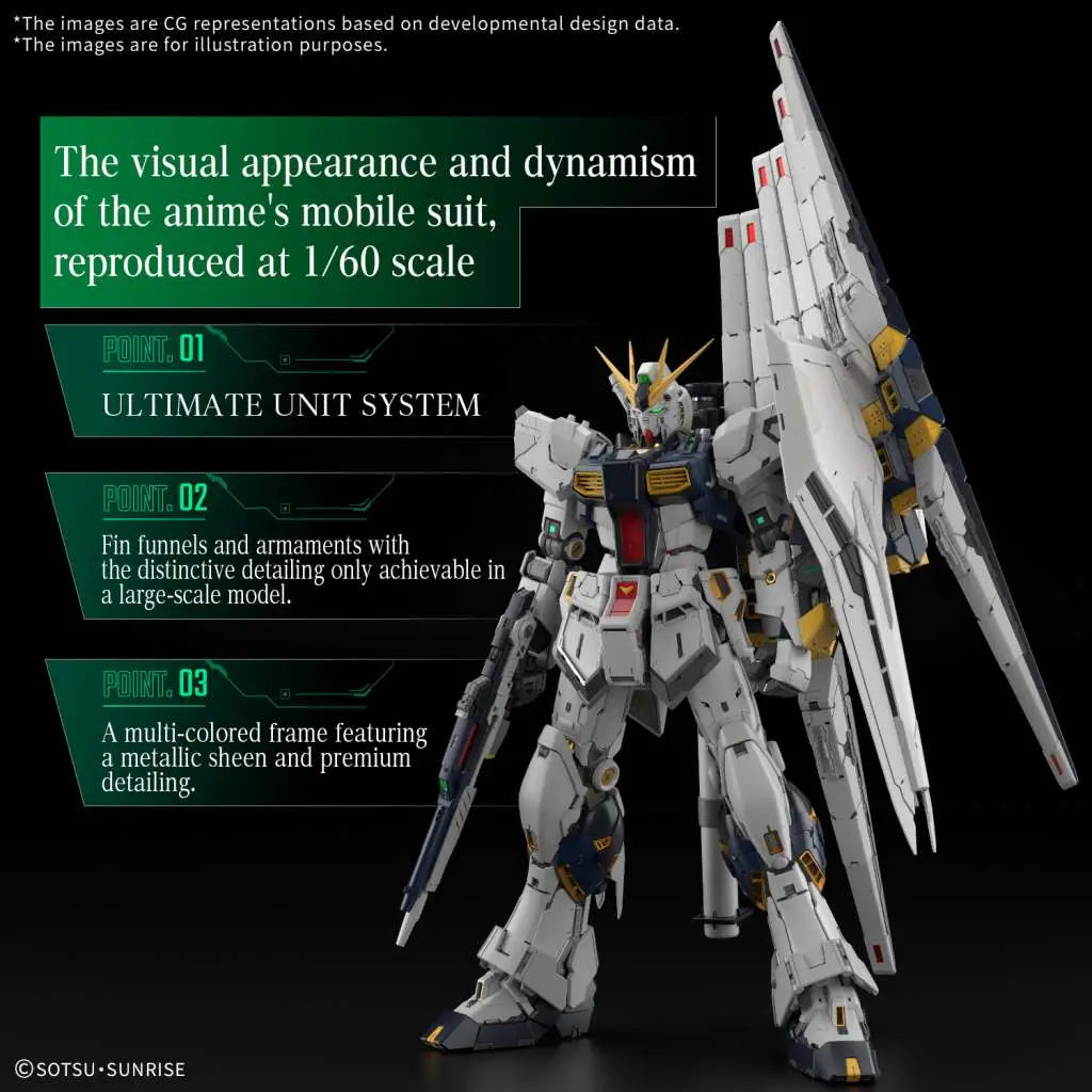 PG GUNDAM NU UNLEASHED -EU- 1/60