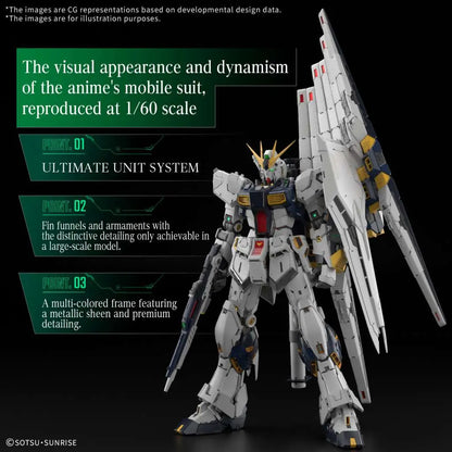PG GUNDAM NU UNLEASHED -EU- 1/60