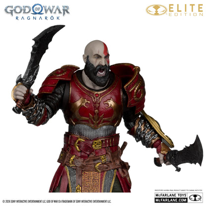 MCFARLANE ELITE EDITION 7INCH GOD OF WAR KRATOS ARES ARMOR FIGURE